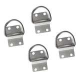 Maxbell Pack of 4 Surface Mount Tie Down Lashing D Ring