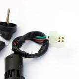 Maxbell Motorcycle Female Plug Ignition Key Barrel Switch for 50cc 110cc 125cc 250cc