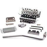 Maxbell Electric Guitar Tremolo Bridge Double Locking Assembly System Chrome GA501