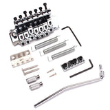 Maxbell Electric Guitar Tremolo Bridge Double Locking Assembly System Chrome GA501