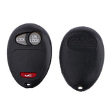 Maxbell Remote Key Shell Case Cover 3 Button for Hummer H3 GMC Chevrolet Isuzu Keys