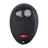 Maxbell Remote Key Shell Case Cover 3 Button for Hummer H3 GMC Chevrolet Isuzu Keys