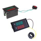 Maxbell Voltage Meter Ammeter Voltmeter with Current Transformer AC80-300V 0-100.0A