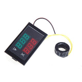 Maxbell Voltage Meter Ammeter Voltmeter with Current Transformer AC80-300V 0-100.0A