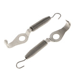 Maxbell Pack of 2 Adjustable Aluminium Automatic Trunk Lid Lifting Spring Device Silver