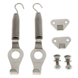 Maxbell Pack of 2 Adjustable Aluminium Automatic Trunk Lid Lifting Spring Device Silver