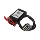 Maxbell DC-DC Converter Step Down Module 12V to 5V 3A 15W USB Output Power Adapter
