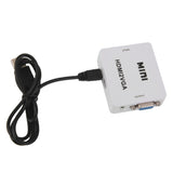 Maxbell HDMI to VGAFemale to Female Video Adapter Cable Converter W/Audio HD 1080P