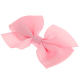 Maxbell 3x Assorted Grosgrain Ribbon Baby Girls Hair Clips Hairpin Dot Bow Boutique Barrettes