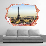 Maxbell 3D Eiffel Tower PVC Wall Sticker Removable Decal Home Kids Room Decoration