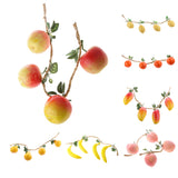 Maxbell 4pcs/String Artificial Mango Toy Photography Prop Home Restaurant Decoration