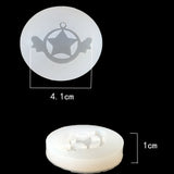 Maxbell Silicone Mold With Hanging Hole Jewelry Pendant Charm Decorating DIY Making Mould