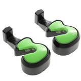 Maxbell 2pcs Fashion Vehicle Car Seat Headrest Shopping Bag Coat Violin Hanger Hook Green