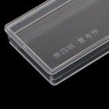 Maxbell Plastic Clear Paper Money Container Holder, Home Collection Coin Box