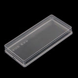 Maxbell Plastic Clear Paper Money Container Holder, Home Collection Coin Box