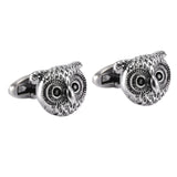 Maxbell Mens Fashion Jewelry Cuff Links Wedding Antique Owl Shirts Buttons Cufflinks