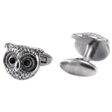 Maxbell Mens Fashion Jewelry Cuff Links Wedding Antique Owl Shirts Buttons Cufflinks