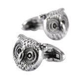 Maxbell Mens Fashion Jewelry Cuff Links Wedding Antique Owl Shirts Buttons Cufflinks