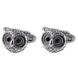 Maxbell Mens Fashion Jewelry Cuff Links Wedding Antique Owl Shirts Buttons Cufflinks