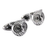 Maxbell Mens Fashion Jewelry Cuff Links Wedding Antique Owl Shirts Buttons Cufflinks