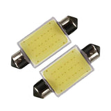 Maxbell 2pcs 41mm Festoon COB 12Chips DC 12V LED Car Dome Reading Lights Lighting White