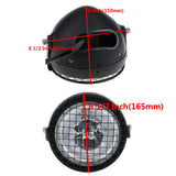 Maxbell 6.5'' Retro Motorcycle LED Headlight Assemblies+Grille Guard+Mount Holder