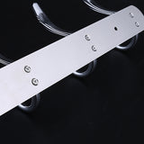 Maxbell Stainless Steel 3-Hook Wall Hanger Coat Hat Clothes Robe Holder Home Bedroom Bathroom Clothes Towel Hanging Rack