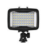 Maxbell Waterproof LED Video Light 40m Diving Fill-in Light Ultra Bright 1800Lm 60-LED 5500K 12W 3-Modes Studio Light for GoPro Action Camera Sony Canon DSLR Cameras