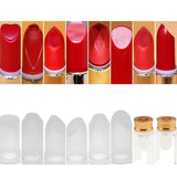 Maxbell DIY Lipstick Mould Silicone Mold MakeUp Tools Rose Tip 12.1mm Tube Valentines Gift Homemade