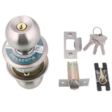 Maxbell Entry Door Knob Lock Security Entry Cylindrical Latch Rotatable Handle Lock