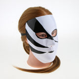 Maxbell Halloween Mask Unisex Full Face Costume Party Performing Mask Black White