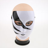 Maxbell Halloween Mask Unisex Full Face Costume Party Performing Mask Black White