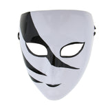 Maxbell Halloween Mask Unisex Full Face Costume Party Performing Mask Black White