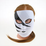 Maxbell Halloween Mask Unisex Full Face Costume Party Performing Mask Black White