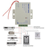 Maxbell 125Khz EM-ID Metal Case RFID Access Control Keypad With Back Light Support 1000 User