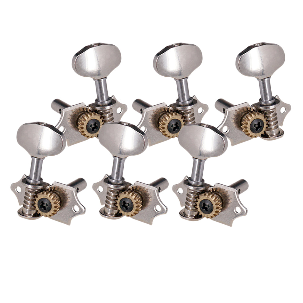 Maxbell 1 Set 3R3L Open Gear String Tuning Pegs Keys Tuners for Acoustic Classical Guitar