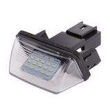 Maxbell Number License Plate 18 SMD LED Light Lamp White for Citroen BERLINGO SAXO