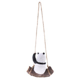 Maxbell Lovely Resin Panda Artware Ornaments Cute Panda Figurines Garden Decor Pendants DIY