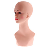 Maxbell Female Mannequin Manikin Head Bust Model Wig Glasses Hat Scarf Display Stand