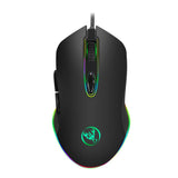 Maxbell Ergonomics USB 4800DPI Wired Gaming Mouse Illuminated Programmable PC Mice