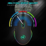 Maxbell Ergonomics USB 4800DPI Wired Gaming Mouse Illuminated Programmable PC Mice