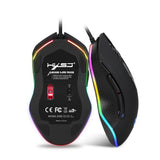 Maxbell Ergonomics USB 4800DPI Wired Gaming Mouse Illuminated Programmable PC Mice