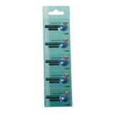 Maxbell 5 Pieces / Set 10mm Blue Diamond Leather Glue-on Snooker Pool Billiard Cue Tips