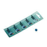Maxbell 5 Pieces / Set 10mm Blue Diamond Leather Glue-on Snooker Pool Billiard Cue Tips