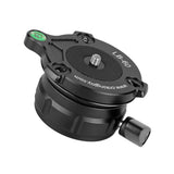 Maxbell KINGJOY Pro Aluminum Tripod Leveling Ball Head Base w/ Bubble Level Inclination 15° for Canon Nikon Camera