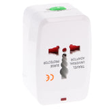 Maxbell Universal Dual USB Port Multi Charger International Travel AU EU USA Plug Wall Charger Adapter Converter White