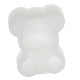 Maxbell Clear Silicone Panda Shaped Mould for DIY Craft Cake Chocolate Resin Crystal Casting Jewelry Making Crafts Tool