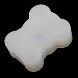 Maxbell Clear Silicone Panda Shaped Mould for DIY Craft Cake Chocolate Resin Crystal Casting Jewelry Making Crafts Tool