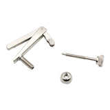 Maxbell Set of 4 Pieces Cello String Adjusters Fine Tuners for 3/4, 4/4 Cello Parts Accessory