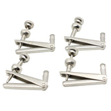 Maxbell Set of 4 Pieces Cello String Adjusters Fine Tuners for 3/4, 4/4 Cello Parts Accessory